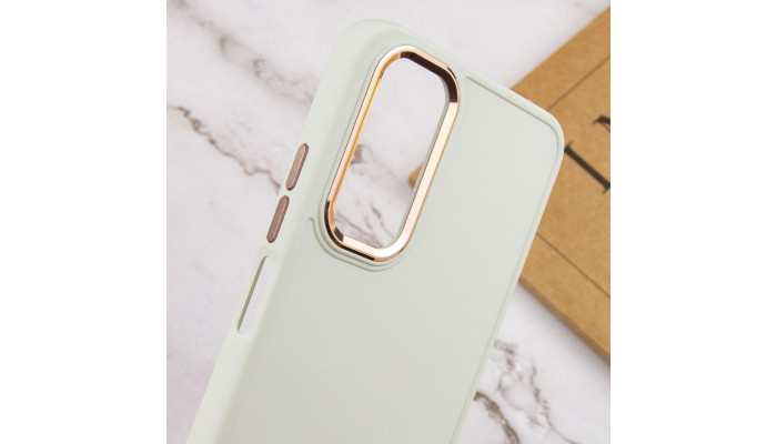 TPU чохол Bonbon Metal Style для Samsung Galaxy A54 5G Білий / White - фото