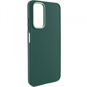 TPU чохол Bonbon Metal Style для Samsung Galaxy A54 5G Зелений / Army green