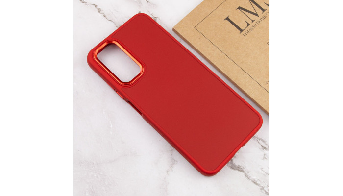 TPU чохол Bonbon Metal Style для Samsung Galaxy A54 5G Червоний / Red - фото