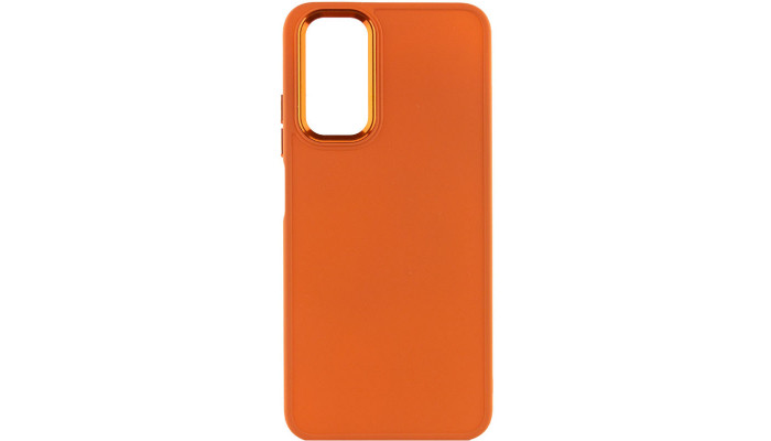 TPU чехол Bonbon Metal Style для Samsung Galaxy A54 5G Оранжевый / Papaya - фото