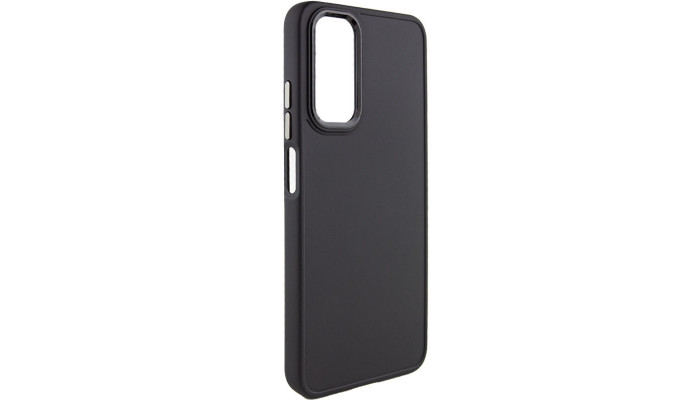 TPU чохол Bonbon Metal Style для Samsung Galaxy A54 5G Чорний / Black - фото