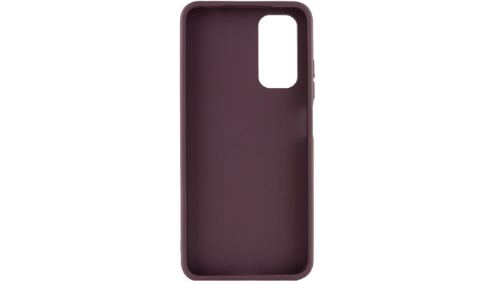 TPU чехол Bonbon Metal Style для Samsung Galaxy A52 4G / A52 5G / A52s Бордовый / Plum - фото