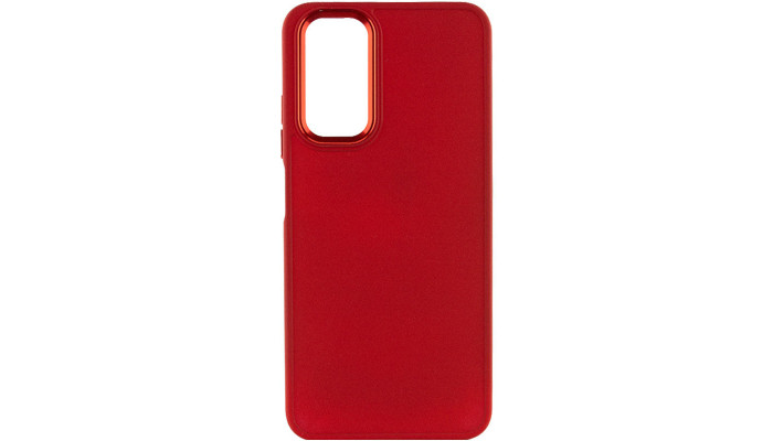 TPU чехол Bonbon Metal Style для Samsung Galaxy A52 4G / A52 5G / A52s Красный / Red - фото