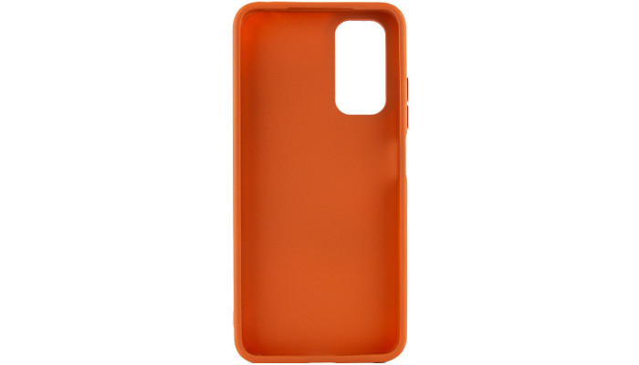 TPU чехол Bonbon Metal Style для Samsung Galaxy A52 4G / A52 5G / A52s Оранжевый / Papaya - фото