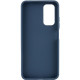 TPU чохол Bonbon Metal Style для Samsung Galaxy A52 4G / A52 5G / A52s Синій / Cosmos blue - фото