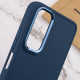 TPU чехол Bonbon Metal Style для Samsung Galaxy A52 4G / A52 5G / A52s Синий / Cosmos blue - фото