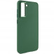 TPU чехол Bonbon Metal Style для Samsung Galaxy S21 FE Зеленый / Army green