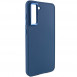 TPU чохол Bonbon Metal Style для Samsung Galaxy S21 FE Синій / Cosmos blue