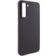TPU чехол Bonbon Metal Style для Samsung Galaxy S21 FE Черный / Black - фото