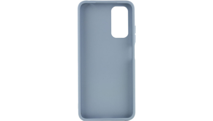 TPU чехол Bonbon Metal Style для Xiaomi Redmi Note 11 Pro 4G/5G / 12 Pro 4G Голубой / Mist blue - фото