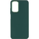 TPU чохол Bonbon Metal Style для Samsung Galaxy A13 4G Зелений / Army green - фото