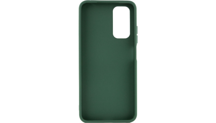 TPU чохол Bonbon Metal Style для Samsung Galaxy A13 4G Зелений / Pine green - фото
