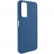 TPU чохол Bonbon Metal Style для Samsung Galaxy A13 4G Синій / Denim Blue