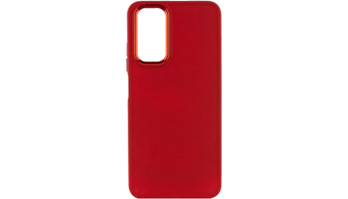 TPU чехол Bonbon Metal Style для Xiaomi Redmi Note 11 (Global) / Note 11S Красный / Red - фото