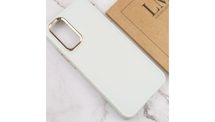TPU чехол Bonbon Metal Style для Samsung Galaxy A53 5G Белый / White - фото