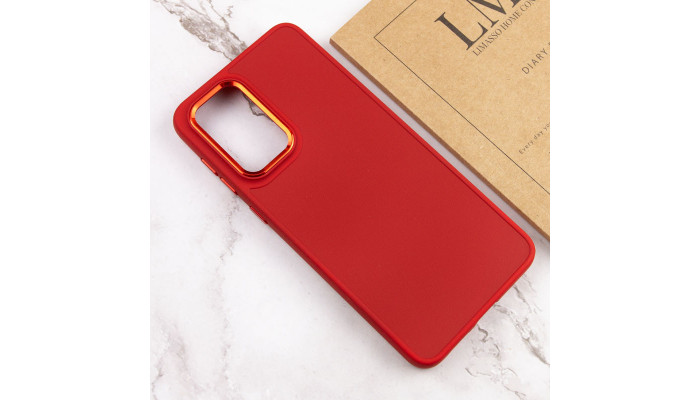 TPU чехол Bonbon Metal Style для Samsung Galaxy A53 5G Красный / Red - фото