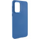 TPU чехол Bonbon Metal Style для Samsung Galaxy A53 5G Синий / Denim Blue - фото