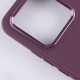 TPU чехол Bonbon Metal Style для Xiaomi Redmi 10C Бордовый / Plum - фото