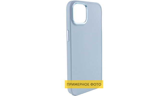 TPU чохол Bonbon Metal Style для Xiaomi Redmi 10C Блакитний / Mist blue - фото