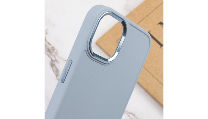 TPU чехол Bonbon Metal Style для Xiaomi Redmi 10C Голубой / Mist blue - фото