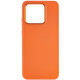 TPU чехол Bonbon Metal Style для Xiaomi Redmi 10C Оранжевый / Papaya - фото