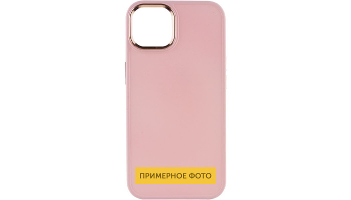 TPU чохол Bonbon Metal Style для Xiaomi Redmi 10C Рожевий / Light pink - фото