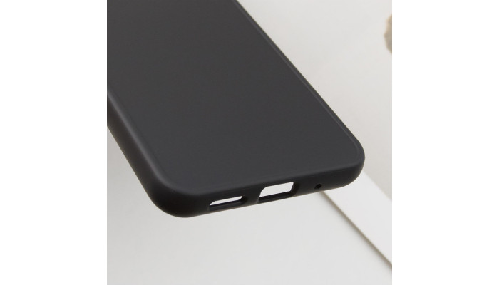 TPU чехол Bonbon Metal Style для Xiaomi Redmi 10C Черный / Black - фото