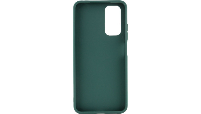 TPU чохол Bonbon Metal Style для Samsung Galaxy A23 4G Зелений / Army green - фото