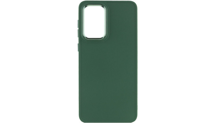 TPU чехол Bonbon Metal Style для Samsung Galaxy A33 5G Зеленый / Pine green - фото