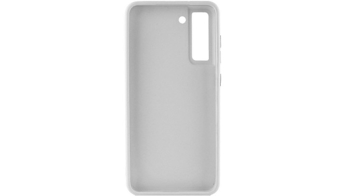 TPU чехол Bonbon Metal Style для Samsung Galaxy S23 Белый / White - фото