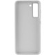 TPU чохол Bonbon Metal Style для Samsung Galaxy S23 Білий / White - фото