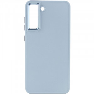 TPU чехол Bonbon Metal Style для Samsung Galaxy S23 Голубой / Mist blue