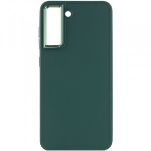 TPU чехол Bonbon Metal Style для Samsung Galaxy S23 Зеленый / Pine green