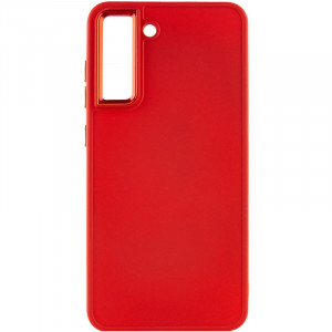 TPU чехол Bonbon Metal Style для Samsung Galaxy S23 Красный / Red