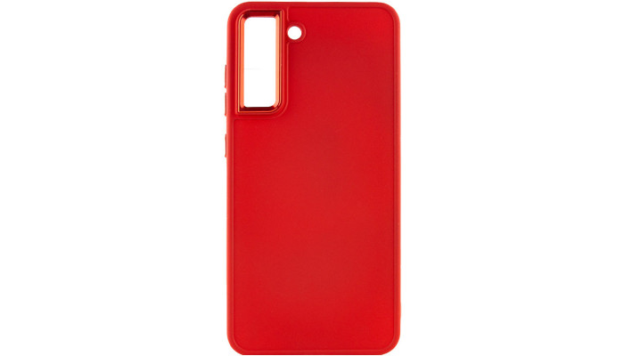 TPU чехол Bonbon Metal Style для Samsung Galaxy S23 Красный / Red - фото