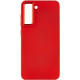 TPU чехол Bonbon Metal Style для Samsung Galaxy S23 Красный / Red - фото