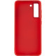 TPU чехол Bonbon Metal Style для Samsung Galaxy S23 Красный / Red - фото