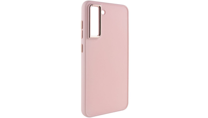 TPU чохол Bonbon Metal Style для Samsung Galaxy S23 Рожевий / Light pink - фото