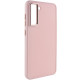 TPU чехол Bonbon Metal Style для Samsung Galaxy S23 Розовый / Light pink - фото