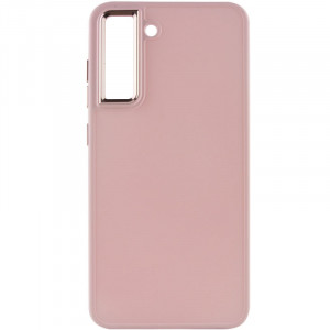 TPU чехол Bonbon Metal Style для Samsung Galaxy S23 Розовый / Light pink