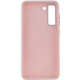 TPU чохол Bonbon Metal Style для Samsung Galaxy S23 Рожевий / Light pink - фото