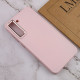 TPU чохол Bonbon Metal Style для Samsung Galaxy S23 Рожевий / Light pink - фото