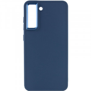 TPU чехол Bonbon Metal Style для Samsung Galaxy S23 Синий / Cosmos blue