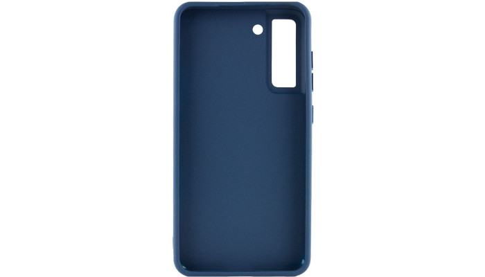 TPU чохол Bonbon Metal Style для Samsung Galaxy S23 Синій / Cosmos blue - фото