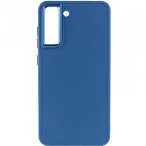 TPU чехол Bonbon Metal Style для Samsung Galaxy S23 Синий / Denim Blue