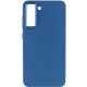 TPU чехол Bonbon Metal Style для Samsung Galaxy S23 Синий / Denim Blue - фото