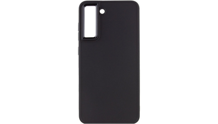 TPU чохол Bonbon Metal Style для Samsung Galaxy S23 Чорний / Black - фото