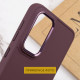 TPU чохол Bonbon Metal Style для Samsung Galaxy S23 Ultra Бордовий / Plum - фото