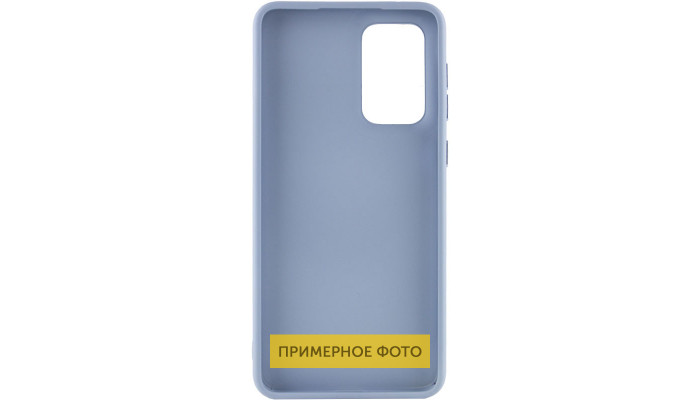 TPU чехол Bonbon Metal Style для Samsung Galaxy S23 Ultra Голубой / Mist blue - фото