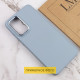 TPU чехол Bonbon Metal Style для Samsung Galaxy S23 Ultra Голубой / Mist blue - фото